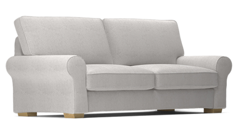 500 X 281 Ophelia 3 Seater Sofa Beige Cut